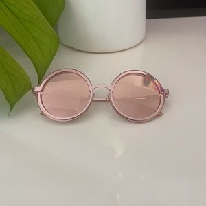 Le Specs Luxe Boho Sunglasses- Ovation- Rose Gold New with Tag